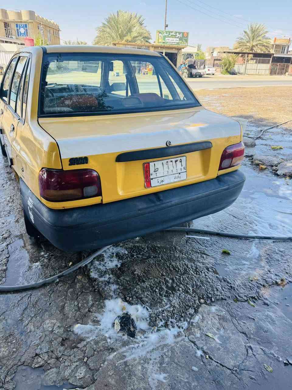 السلام عليكم سايبه 2010للبيع سياره شوفت عينك كشرها حلوغرفه حلوه بدون راعي سنويه عضم عاج بيها خيط بخار ورابع يفلت سعر 14 وبيها مجال رقم *********** مكان مشرع المسيب
