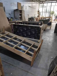 معمل نجارة • غرف خشب حديثة • الرمادي شارع اربعين