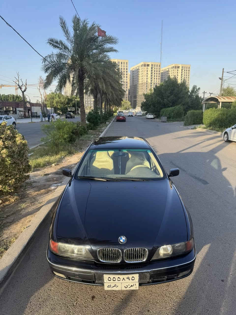 السلام عليكم
للبيع bmw e39 صقر 

1998 528i

هزة جديدة تنتهي بعد شهرين

صبغ جمالية مكفولة من الحادث

شرط التحويل وكالة ما اسوي

السعر ٨٥$ وبي مجال بسيط 

مكان السيارة: بغداد- السيدية

واتساب واتصال ***********

