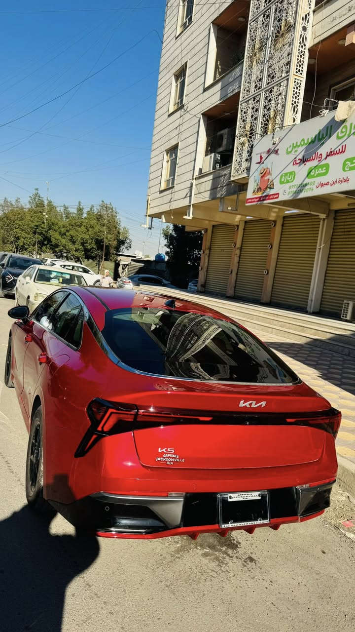 (السلام عليكم)
  KIA K5 2025 GT-LINE
دخول جديد حادثها بسيط جداً 
السياره حره
فول 1/1 عدى البانوراما 
صور طختها موجوده 
عنوانها 🔴 بغداد مدينة الصدر قطاع 1 واحد
*********** 
اتصال-واتساب
تفاصيل اكثر اتصل 📞
