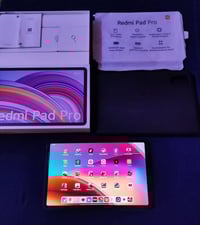 شاومي ريدمي باد برو5G استخدام عشره ايام فقط يعني جديد مواصفاته كلش عال...