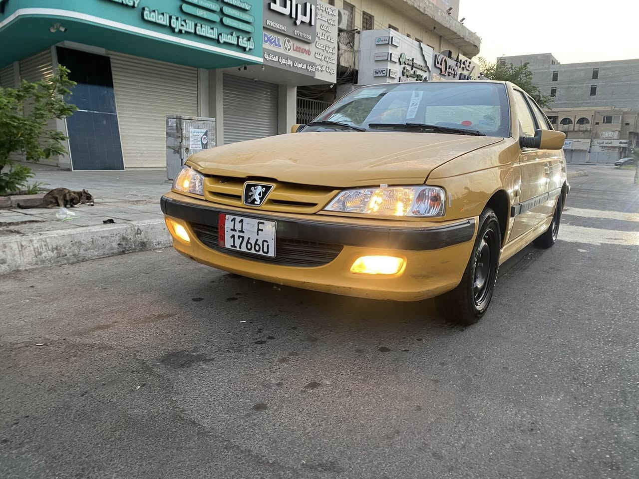 سلام عليكم بيجو بارص موديل 15 مصفره هيئه وغرامات مكينه كير تبريد صدر منضومه غاز كله تمام ومكفول سعرها 44 مكاني بغداد ***********
