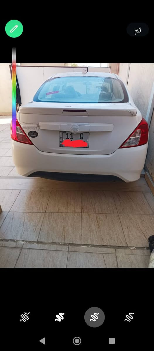 السلام عليكم نيسان سني هندي ام البليتة ضمان شركة السور موديل ٢٠٢٤ ابيض رقم بغداد مكفوله من الصبغ والضربه اخت الزيرو ماشيه ٤٥٠٠ الف كيلو فقط للبيع مكاني الحلة حي الكرامة السعر ١٣٨ ورقه موبايل ***********
