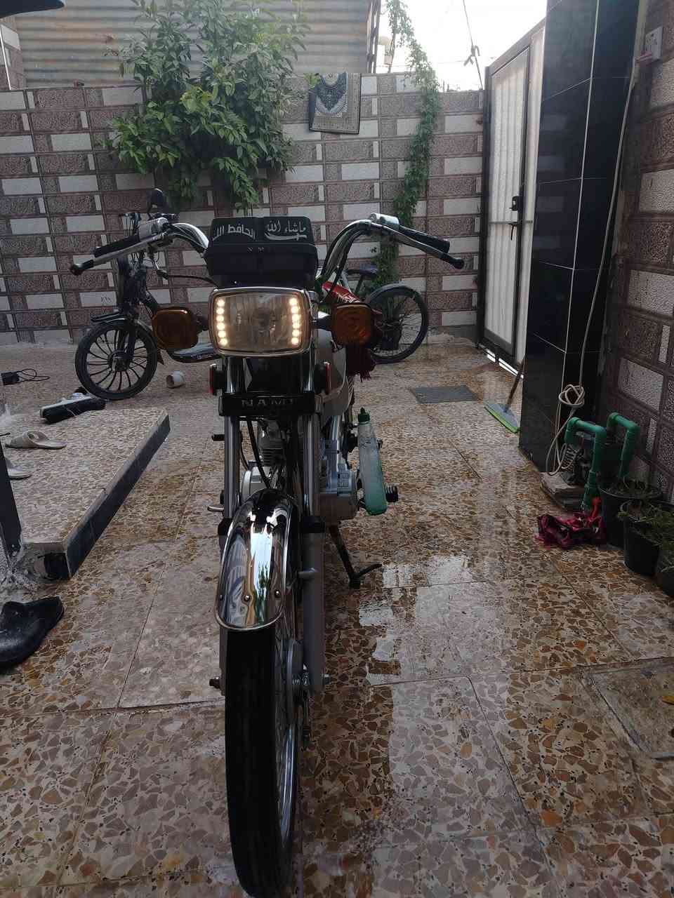 السلام عليكم
دراجه نامه للبيع تعمير ٢٠٢٥ شاصي ٢٠١٦ دراجه حلوه مابيها نقص ارواق اصولي بسمي
المكان كربلاء سعر ٩٠٠ وبيها مجال***********
 متواجد عل خط
