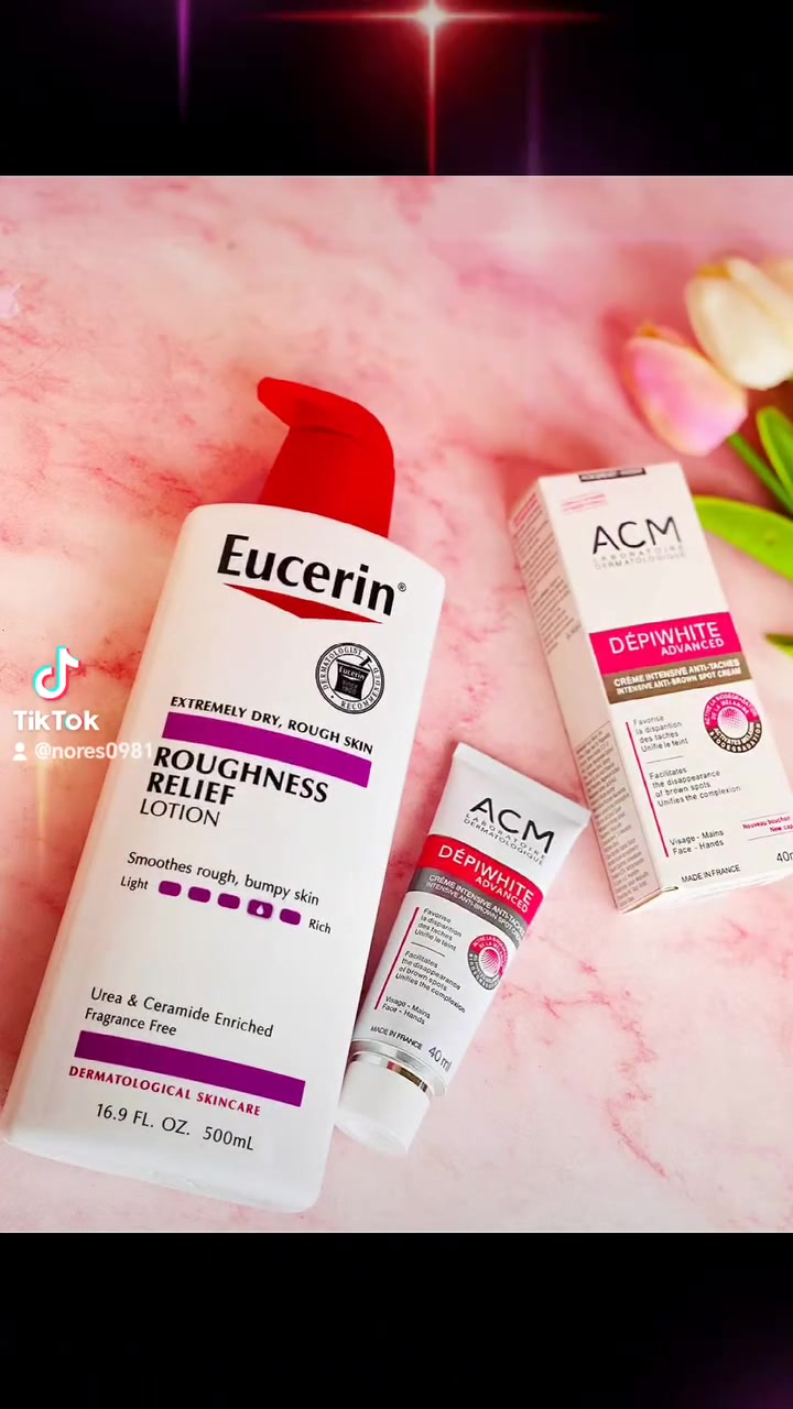 عرض تبييض وترطيب بشرة الوجة والجسم ✨💯

🧴 Eucerin Roughness Relief – مرطب للبشرة الجافة والخشنة
🧴 ACM Dépiwhite Advanced – كريم فرنسي لإزالة البقع الداكنة

✅ منتجات أصلية 100%
✅ مناسبة لجميع أنواع البشرة
✅ نتائج ممتازة من أول أسبوع

سعر العرض ٣٠  الف #اكسبلور  #هاشتاق  #لايكات #عبارات #CapCut #foryou #fyp #levelupafrica #creatorsearchinsights


**إذا كنت صاحب هذا الإعلان وتريد حذفه لأي سبب، رجاءا أرسل رسالة إلى الدعم الفني**