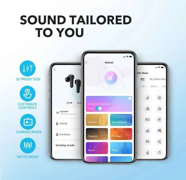 #ايربود #أصلية من نوع Anker Soundcore P20i بلون أزرق.
#السعر 20 الف فقط

 * تتميز بوقت تشغيل يصل إلى 30 ساعة.
* تحتوي على ميزة مقاومة الماء بمعيار IPX5 لحمايتها من العرق ورذاذ الماء.
* تتميز السماعة بمحركات صوت 10 مم لتوفير تجربة صوت باس (Bass) قوي وعميق.
* تتضمن 22 وضعًا مُعدلًا مسبقًا للصوت (EQs) لتخصيص تجربتك الصوتية عبر التطبيق. بغداد, العراق


**إذا كنت صاحب هذا الإعلان وتريد حذفه لأي سبب، رجاءا أرسل رسالة إلى الدعم الفني**