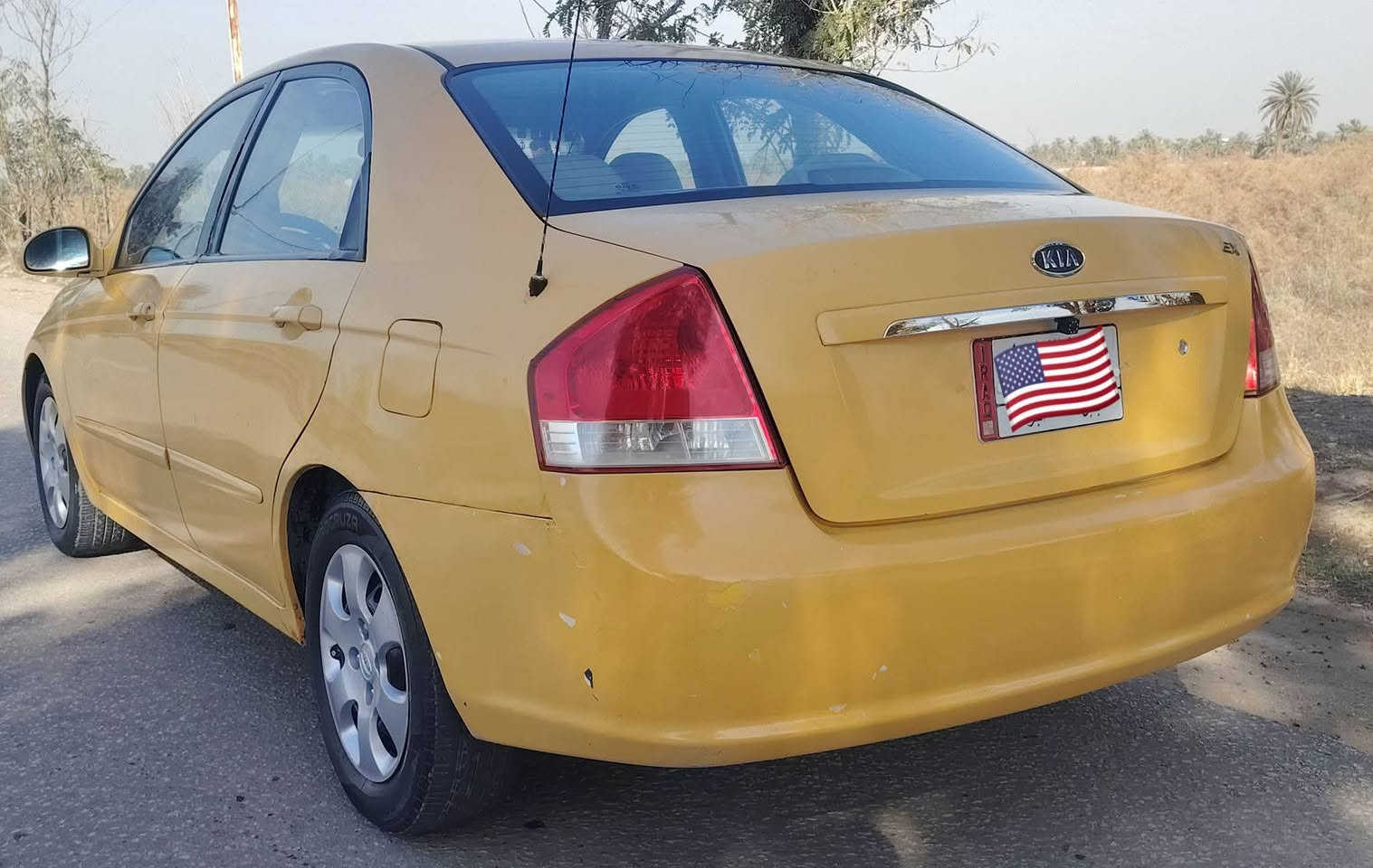 السلام عليكم
للبيع فقط 

كيا سبكترا 2009  امريكي 

حادث بنيد فقط ومبدل باصلي والقديم موجود عندي   شاصي ولغد وحوض كفاله 

سياره جاهزه للاخير حداديه وتخم تاير جدد تبريد ثلج 

السياره ليبل واحد عدى البنيد 

رقم بابل بسمي 

مكينه 2000 لاتنقيص ولا بخار 

مصفره هيأ وغرامات 
مدوشمه عام 
السعر 83  وبيها مجال 

مكان السياره بابل المركز 

للاستفسار الاتصال 

***********
