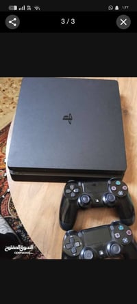 بلاي ستيشن فور سلم مستعمل اخو الجديد نضيف جداً عل فحص السعر 300وبي مجا...