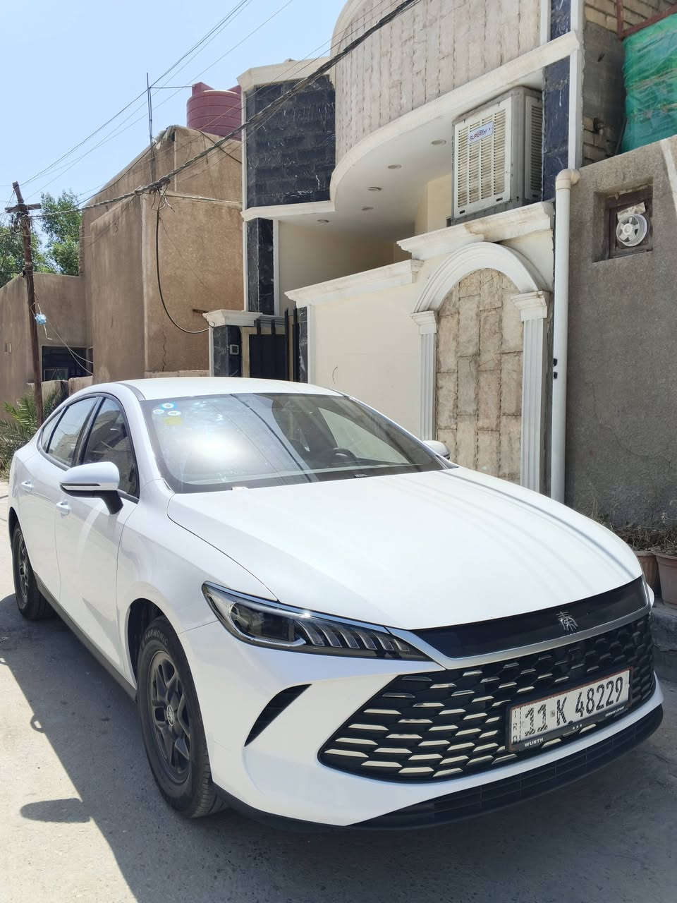 السلام عليكم
بي وايدي موديل /25/ كن بلاص 
رقم بغداد باسمي 
بغداد الدوره 
السعر 18/500
التواصل ع الرقم 
‏‪***********‬‏
