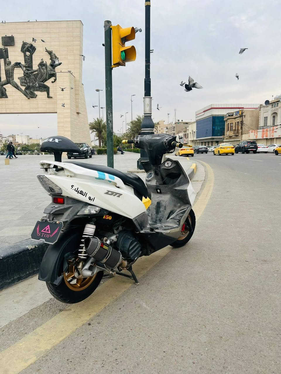 سلام عليكم جيتي أر للبيع مكفوله مكينه وكفر معدل شرط طياره نكره بكل وقت بانزين كله محسن دهن امزويل مابيها نقص بس جوزه سويج ضايع
كلج امامي رياضي💁🏻
صلنصا تيماكس صوت طرب وعندي بلادي وكلمن سعرها
وياله ذهبيه👀
يدات بريك وسكليتر رياضي👀
زوج تايرات جدد 
باتري جديد 
سستم بيها الدراجه 
سعر مليون و250 وبيها مجال عنوان بغداد حي البتول رقمي ***********
