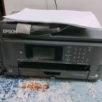 طابعة إبسون 7710 A3,/A4 فتحة من الظهر لورق الصور فيدر واف اي وهذا العد...