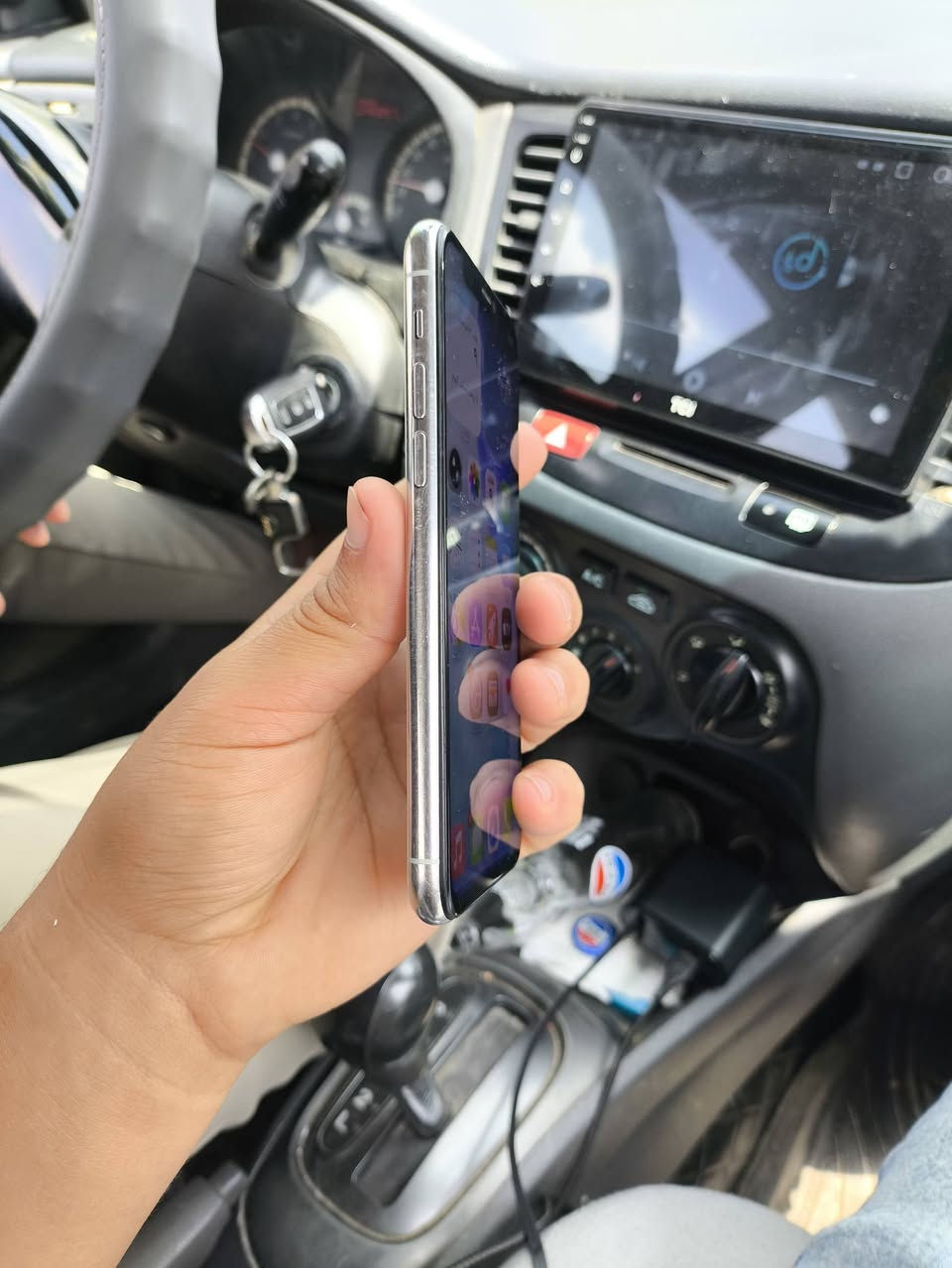 📱 iPhone 11 Pro
💾 ذاكرة 64GB 🔋 بطارية 76% (بلادي)

✅ مواصفات الجهاز: • تك سيم شغال طبيعي • الكامرات شغالة وتصويرها حيل حلو • شاشة ثلث خيارات (مستبدلة) • الصوت شغال وواضح • الهزازات شغالة طبيعي • الشبكات + الواي فاي شغالات طبيعي • Face ID يحتاج برمجة

💰 السعر: 175 ألف دينار فقط

📍 الموقع: الموصل - الأيسر

📞 التواصل: *********** أو مراسلة خاص

❌ ماكو توصيل للمحافظات

