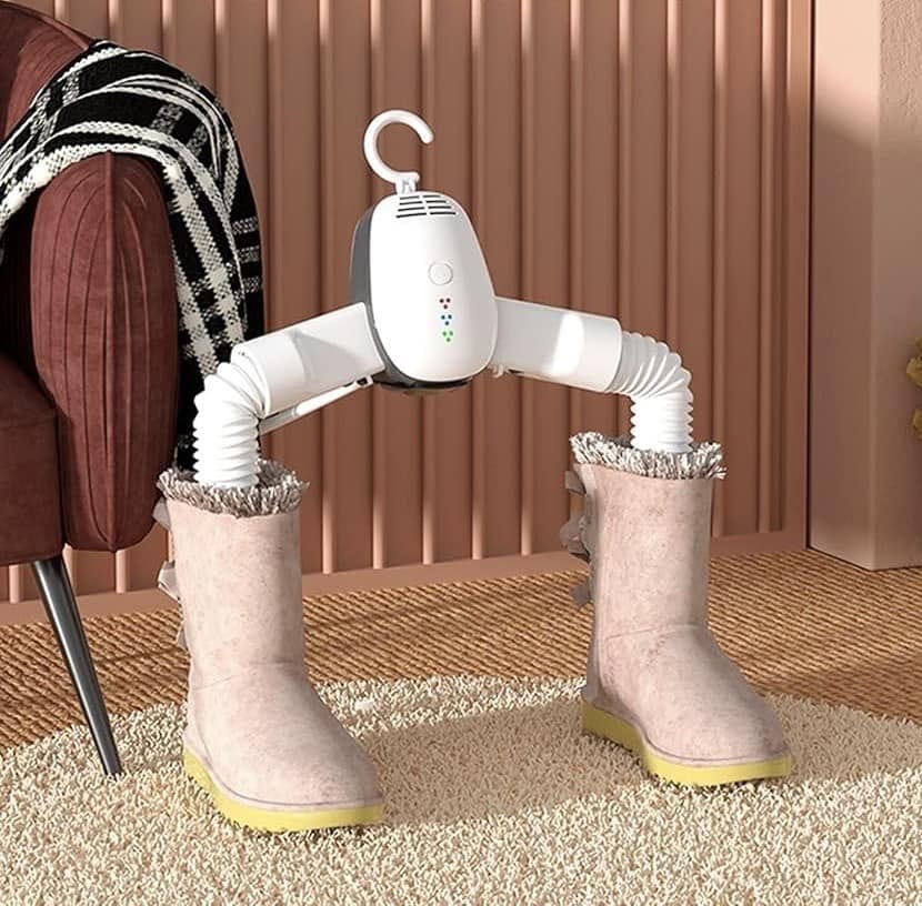 تصميم مميز 2 في 1

- تصميم محمول قابل للطي من البلاستيك القوي عالي الجودة

- 3 سرعات للحرارة يمكن التحكم بها عن طريق الازرار

- ياتي مع انابيب لتجفيف الملابس + انابيب قابلة للطي لتجفيف الاحذية

- خاصية الصوت المنخفض عند التشغيل 

- خاصية التعقيم بالاشعة فوق البنفسجية 

- تعلاقة من الاعلى مع خاصية الدوران 360 درجة

- موديل SH-008

- اللون : الابيض
السعر 30الف مع التوصيل


**إذا كنت صاحب هذا الإعلان وتريد حذفه لأي سبب، رجاءا أرسل رسالة إلى الدعم الفني**