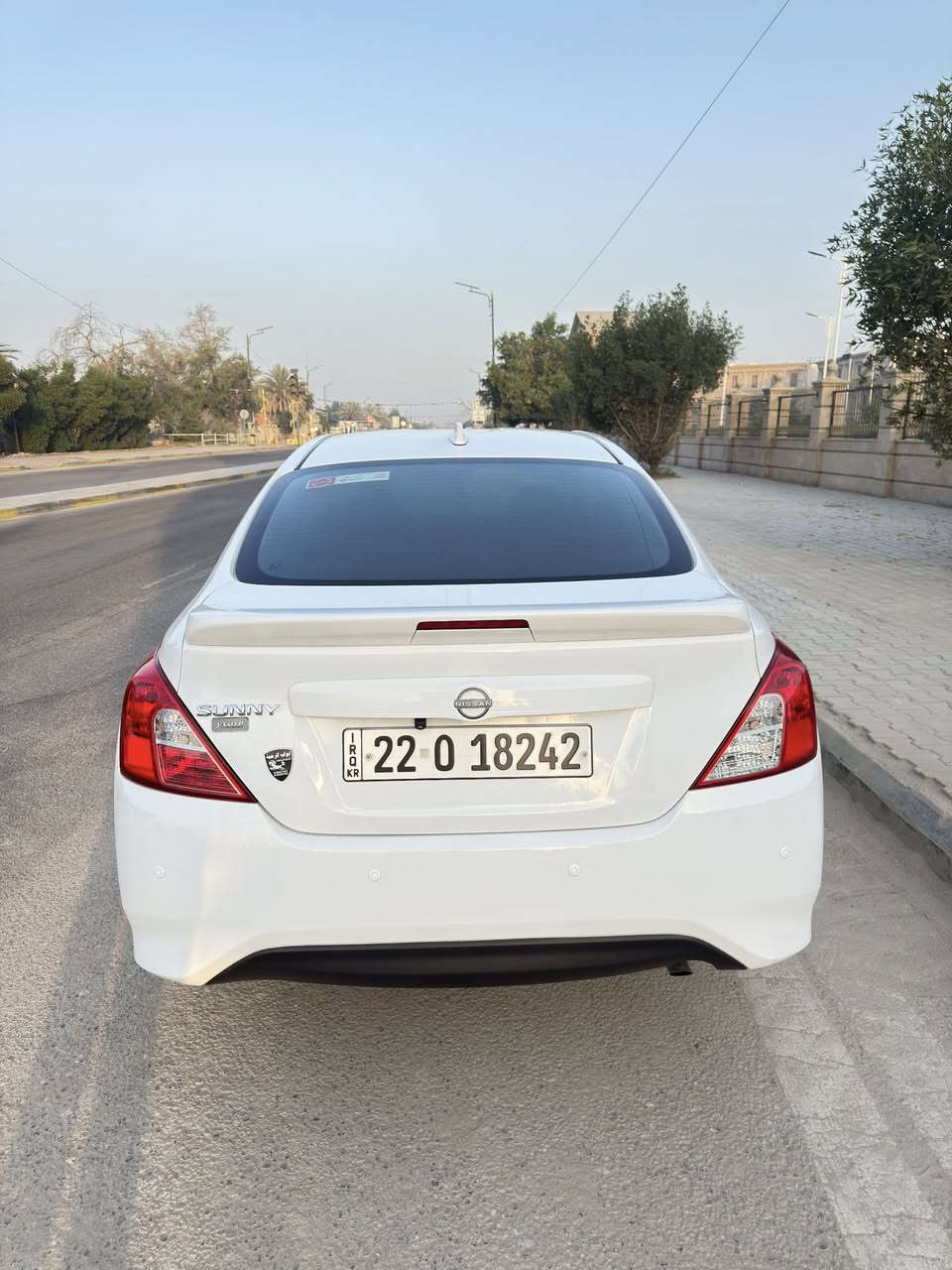 السلام عليكم  نيسان صني هندي  مديل 2025  ماشيه 19الف البليته الزركه  كفاله عامه عده طعجه بل داير الخلفي 
معروفه مواصفاته حساسات خلفيه 
تبريد ثلج + تدفئه
شاشه نضام الكار بلي 
دوشمه ارضيه وكشنات السياره كامله
السياره رقم شمالي تريد تحويل تريد وكاله  
السعر 128$ وبيه مجال 
غير متواجد على فيس رقم الهاتف ***********
