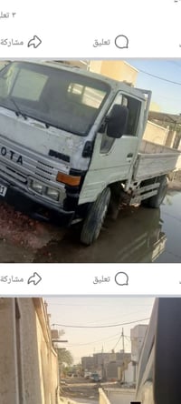 سيارة دانيه محرك كاز جديد ١٤ رقم انكليزي تحويل مباشر  سيارة شغاله مكان...