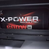 باورسبلاي ماركة X Power  600W  يدعم كيبل Bin  بعدة جديد استخدام اسبوع ...