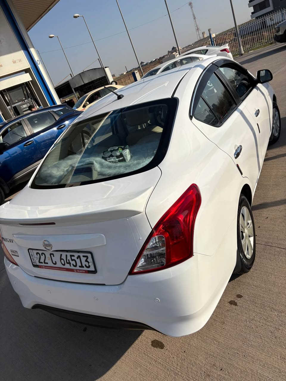 السلام عليكم اخوان 
نيسان صني 2020 
سياره كلش نظيفة ومصروف عليها 
فحص وهزه وسنوية جديد 
السيارة مثل ما بلصور 
سيارة كلش نظيفة 
مطلوب عليها 115 ورقه وبيها مجال للطيبين 
للتواصل واتساب *********** أربيل, العراق
