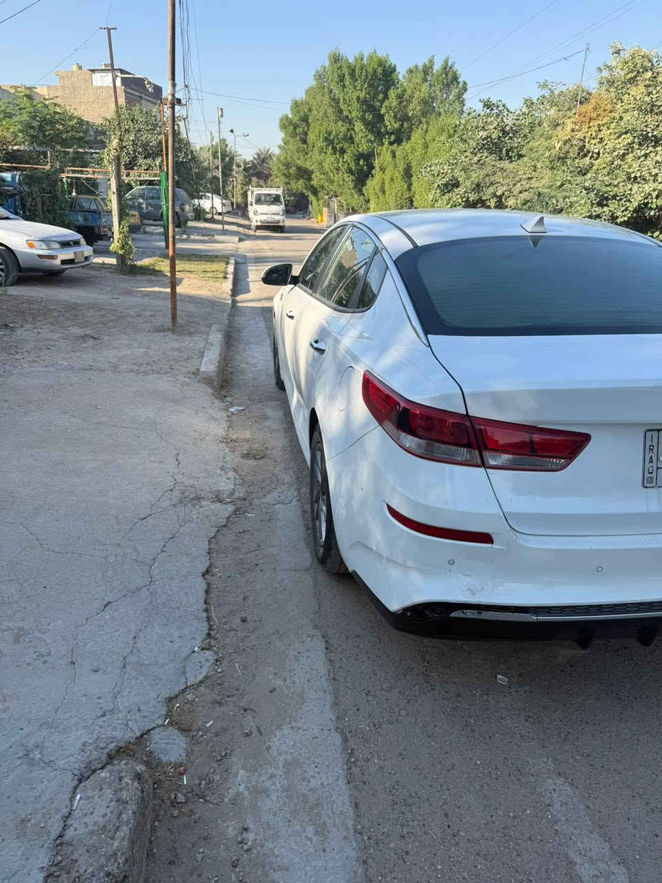 السلام عليكم اوبتما للبيع موديل 2019 رقم بغداد باسمي تحول ثاني يوم حادثها سرقه دعاميات وبك لايتات ابامريكا وهنا بيها خمس قطع السعر 110 وبيها مجال الاتصال ***********السونار بالمنشور
