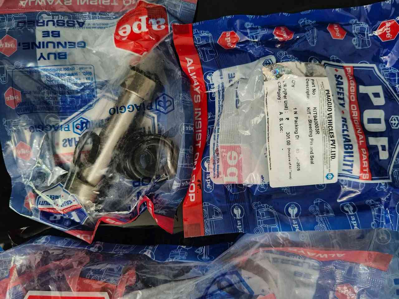 Piaggio orignal parts (POP) Full Range Avilable at Best Price


**إذا كنت صاحب هذا الإعلان وتريد حذفه لأي سبب، رجاءا أرسل رسالة إلى الدعم الفني**