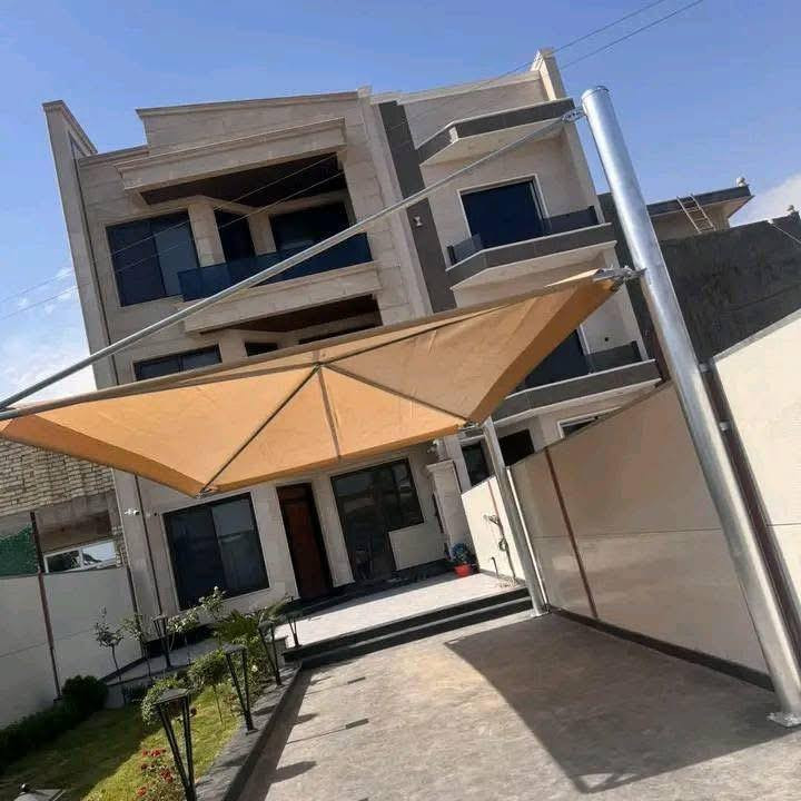 معمل الصادق سقائف كيسبان هرميه تخفيضات 
سعر  مظلات هرمية سعر المتر 40الف 
غطاء مظلات النت الأسترالي 🇦🇺 
المصنوع من منشأ وشركات عالمية  الأسترالية ضمان
  الأسترالي (5) سنوات  🇦🇺 10 year UV 
ويوجد أيضا الأسترالي نت  المطري🌧🌧 
✅️يحجم من الأشعة الفوق البنفسجية بنسبة ضل 95٪ ؜ 🌞
✅️يخفف من الحرارة (12) درجة 🫠
✅️يتحمل درجة حرارة  -30 درجة مئوية إلى +75 درجة مئوية 
✅️يتوفر الألوان جميعهم🟠🟡🟢🔵🟣🔴🟤⚪⚫ 
✅️مع هيكل مغلون مقاوم لصدأ 
✅️ التثبيت في المفاصل لوالب (براغي مغلونة) 🔩🔩
✅️ ضمان في الحديد أيضا، ويدوم لمدة ١٠ سنوات 
✅️ جميع القياسات متوفرة📏📐 
  ملاحظة القياس أقل من 20 متر تنحسب قطعي /اتصال/***********/***********
