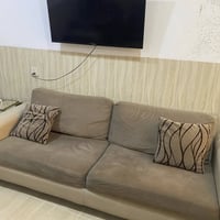 قنفات • بيج رمادي • حالة جيدة