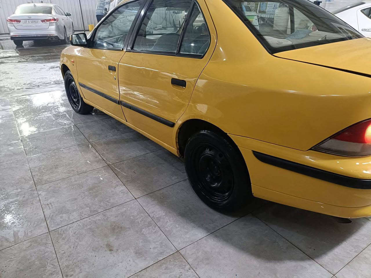 السلام عليكم سمند موديل 12 مصفره هيئه وغرامه رقم نكليزي شرط التحويل مكفول من الضربه والتبديل سعرها 35 وبيها مجال مكاني سماوه *********** السماوا, المثنى
