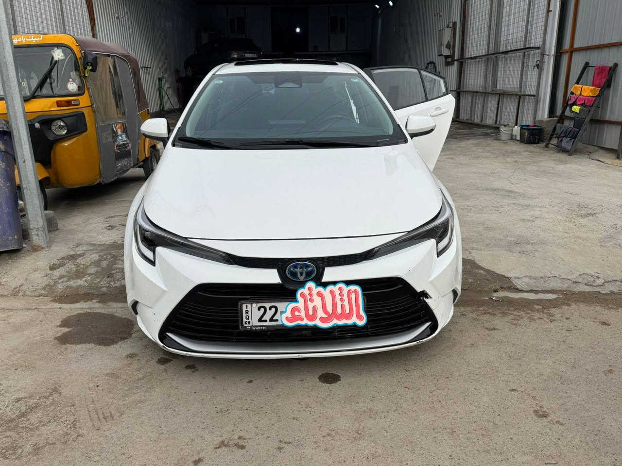 السلام عليكم
كورولا شكل الامريكي هايبرد 24 
ماشية 45000 
رقم اربيل  
فول مواصفات من عده الكشنات مخمل 
السعر 160 وبيه مجال حك الجية


**إذا كنت صاحب هذا الإعلان وتريد حذفه لأي سبب، رجاءا أرسل رسالة إلى الدعم الفني**