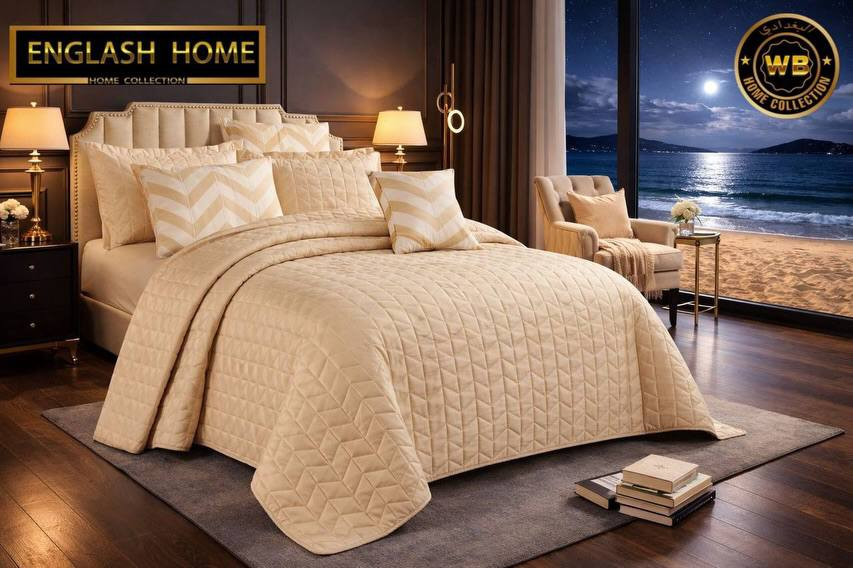 .. المكان الحقيقي للجودة ❤️
بالقياس الking بخامة القطن الطبيعي 
سيت الفخامة والجمال بمحتويات 7 قطع 
بألوان صيفية باردة 
غطوة قياس 240x260
شرشف قياس 200x200+30
وجه مخدة عدد 4
بالاضافة الى وجه كوشة عدد 1
(( السعر 50 ))


**إذا كنت صاحب هذا الإعلان وتريد حذفه لأي سبب، رجاءا أرسل رسالة إلى الدعم الفني**