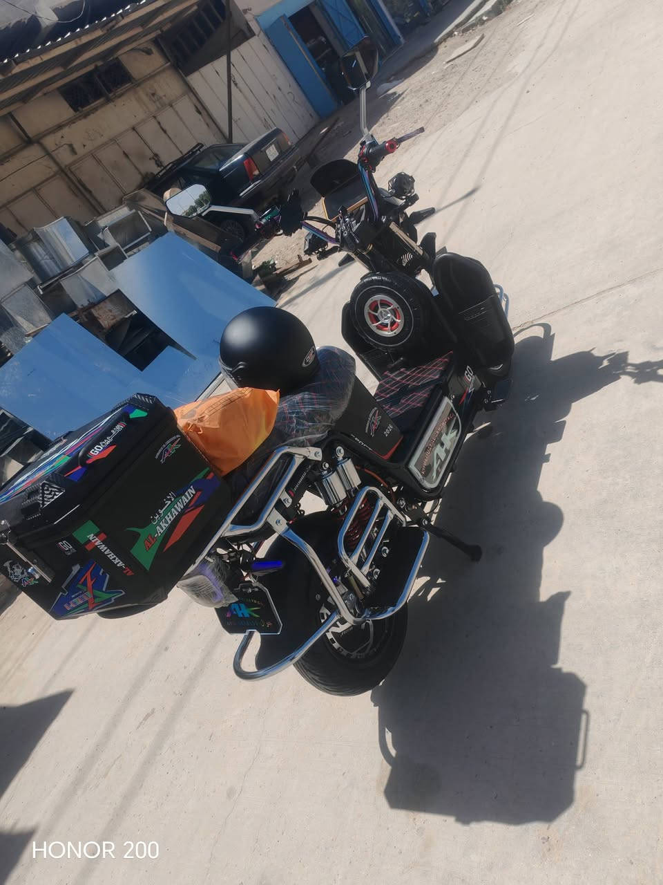 متاح جبلي موديل ٢٦ مستخدم ١٠ ايام فقط كامل من كلشي ملحقات جادر مع خوذه ماشيه ٥٠٠ و ٣٤ كيلو موصفات معروفه ميحتاج شرح عليه ٦ باتري بصمه اصبع جهاز نذار ضد السرقه ربع سرعه مثبت سرعه لايت زنون عالي ناصي دبل شاره سمعات كله شغله مابي نقص كله عل فحص سعر ٨٠٠ شراي حطك عل راسي تكسر بحلالي يجيك رد مني مو حلوو ***********
