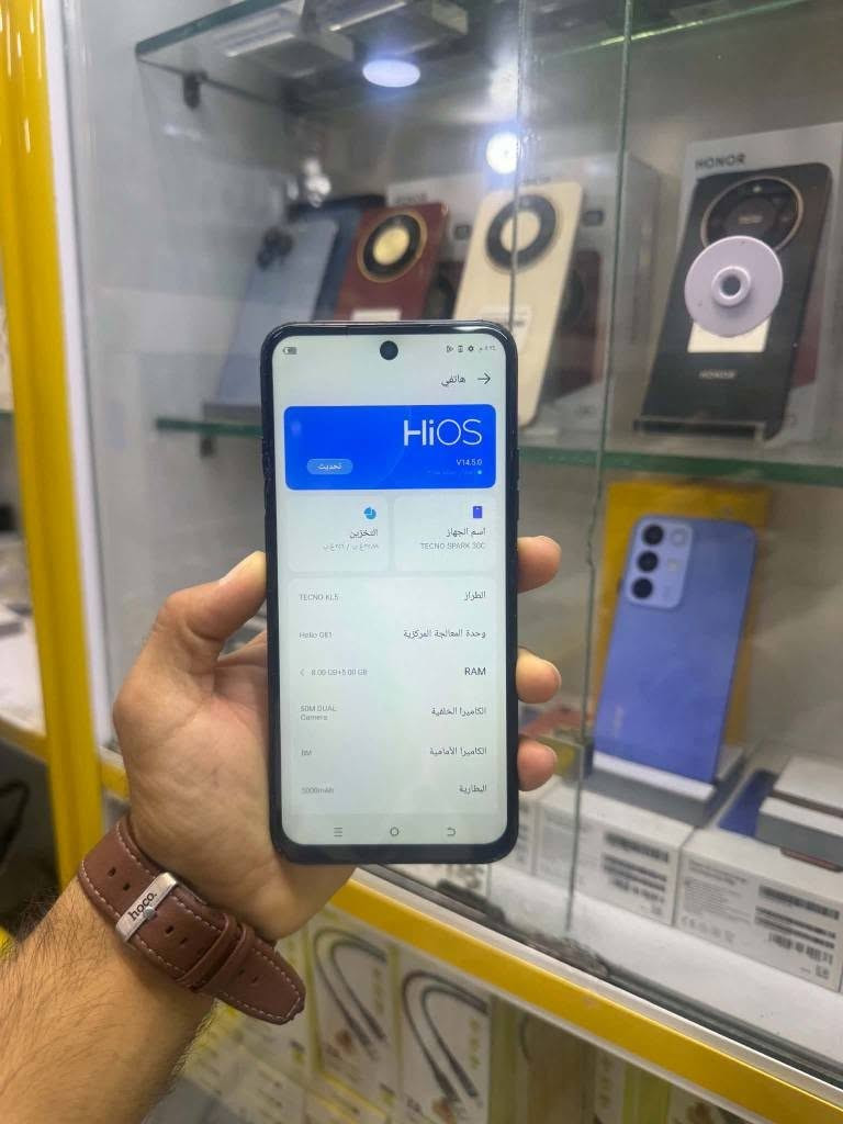 تكنو سبارك 30 سي مستبدل شاشه اصليه شرط الذاكره 256 العشئويه 8+8 بطاريه 5000 شاشه 120 هيرتز شحن سريع تايبسي بوبجي 40 فريم السعر 100 الف وبيه مجال كلش بسيط الاستفسار خاص او الاتصال *********** بي وات ساب يوجد توصيل داخل عفك ديوانية, القادسية

