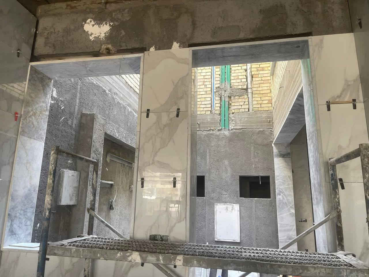 عمل تطبيك سيراميك مرمر بورسلين درجه ولى من بغداد لتواصل ***********

