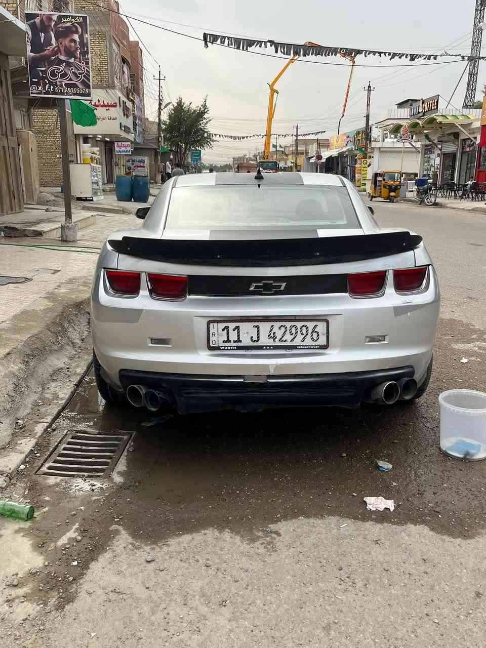 ‏🔷كمارو 10 محدثة بجم 18
🔷محرك 3600

🔹حادثها جاملغ خلفي جهت سايق مطبوغة. صفحة الحادث 

🔷محرك كير شواصي لغود ضفيرة كفالة 

🔷دواخل بلادية كشنات كهرباء 

🔷ويل 20

🔷رقم انكليزي سنوية جديدة وهزة جديدة ما عليها غرامات 

🔷 السعر 70 وبيها مجال او مراوس بسيارة 4 بوب نضيفة حس القناعة 

🔷 تدفائة شغالة تبريد بس غاز 

🔷نواقصها بوابة مال تبريد وتحكامات استيرن 

🔷 دبلات 60 بلمية 

🔷 السيارة نكرة سلف وين ما تروح تروح بيها 

🔷 الرقم ***********
🔹حتلوً اطي فرق 10 ورقات اذا مراوس
