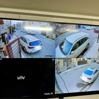 من اعمالنا تنصيب منظومة كاميرات UNV بدقة 5MP Installation of UNV CCTV ...