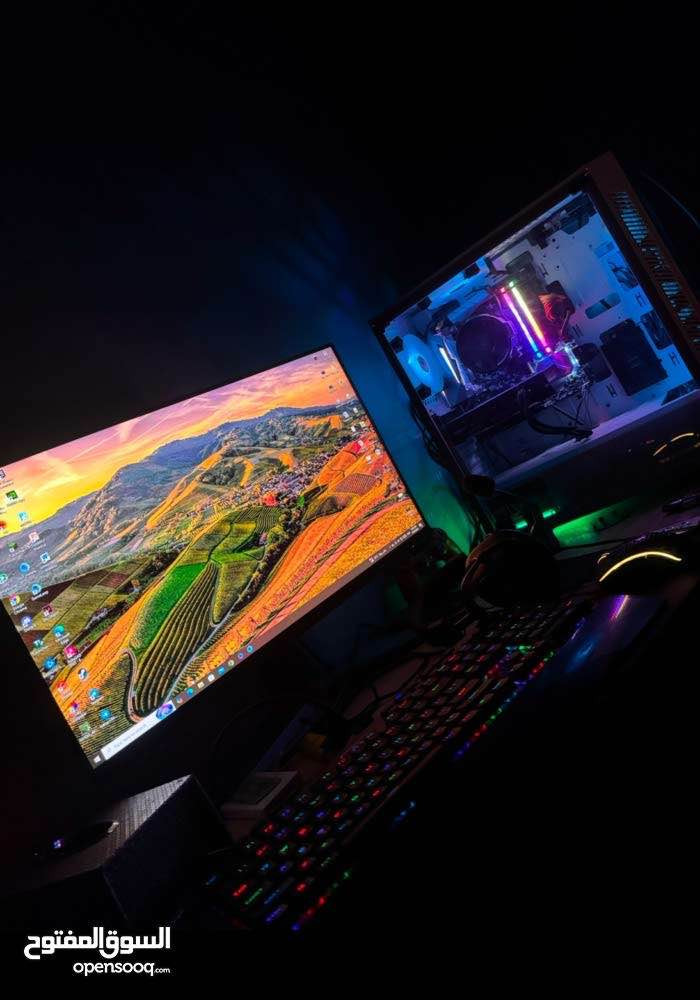 نظافه 99% مستخدم قليل جداً تجي وتشوف بعينك

 المعالج CPU Ryzen 5 3600X كاسر للسرعه

البور سبلاي من شركه ROKET 650W

كارت الشاشه MSI GTX 1660 Super ventus 6G

 الرامات DDR4 3200 CORSER RGB 16GB

هارد دسك 2T + ssd 128GB +m.2 (512)

الكيس من Deepcool 

مراوح فان كت كامل عدد 5 + تحكم بRGB بالريموت

مذر بورد Asrock B450M STEEL LEGEND 

كيبورد ريد راكون ياما

ماوس ريد دراكون

   شاشه من aoc 27g2 27′′ frameless gaming ips   monitor

العنون: ذي قار/ سوق الشيوخ

رقم هاتف: *********** واتساب

متوفر توصيل 

سعر خاص سوق الشيوخ, ذي قار
