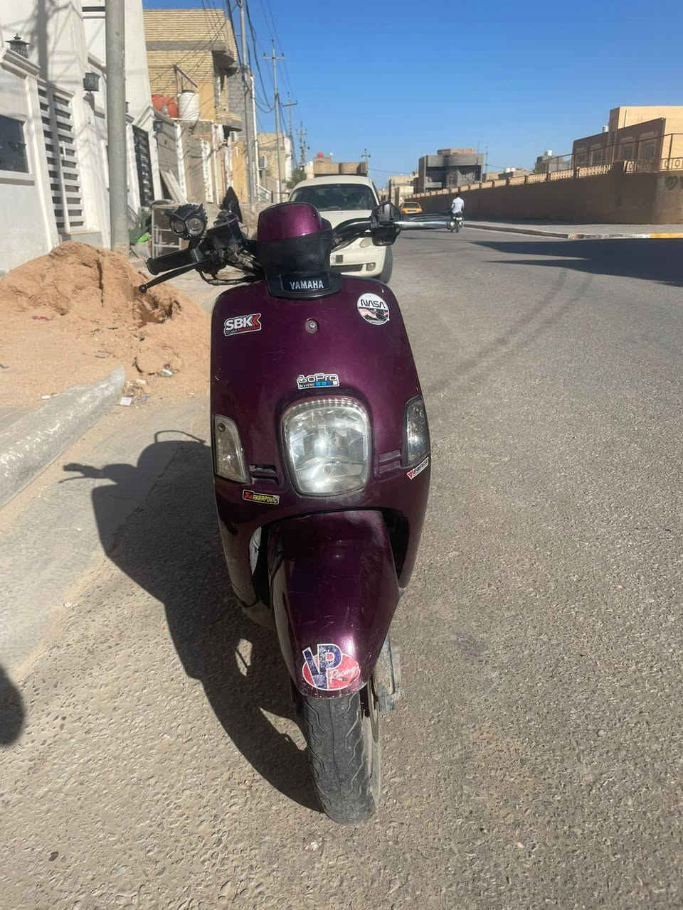 سلام عليكم 
دراجة ماكس بوليس نوزل مال ربمة ما بيهه اي نقص نضافة شوفة عينك وبعد احلى من الصور ب650 وبيهه مجال حك الجيه مكاني ملحق الفارس جيب فيتر وهلا بيك

متوفر واتساب ***********
