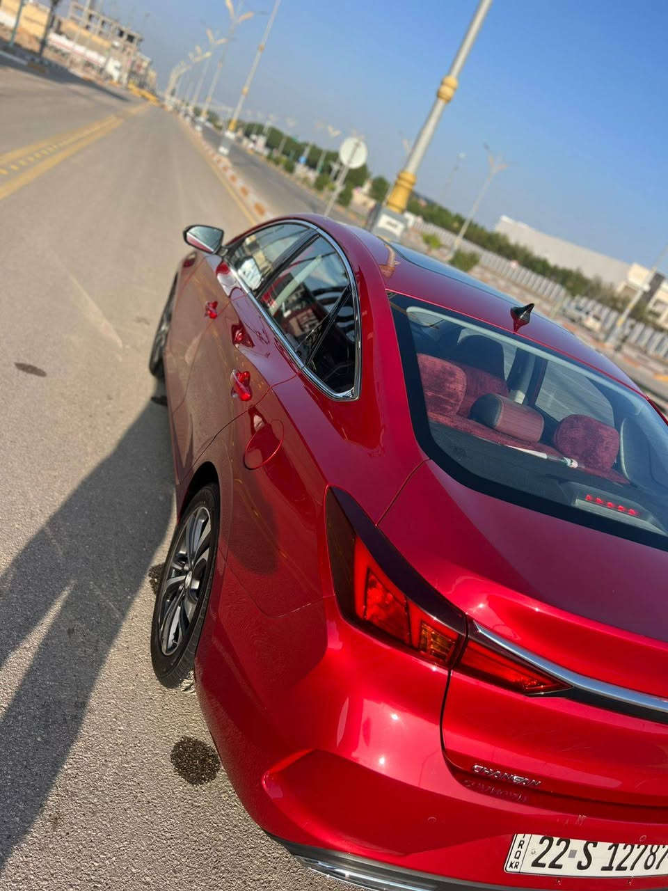 شانجان ايدو بلص فئة S 
ماشيه 112 الف كيلو 
قطعه صبغ جاملغ ايمن امامي 
رقم اربيل جديد وهزه جديده 
مواصفات بانوراما وراداردات وحساسات وتحكمات وكشنات تبريد وهواي مواصفات 
محرك 1400  توربو الارغب 
من الدعاميه للدعاميه مابيها اي نقص السياره
مكان السياره كربلاء

رقم صاحب سيارة ***********
