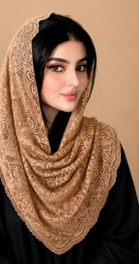 شال ترند • بريسم تول • ٢م×٧٠سم