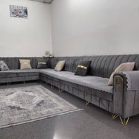 كنبة ٧نفر • تركي • اسفنج ناعم