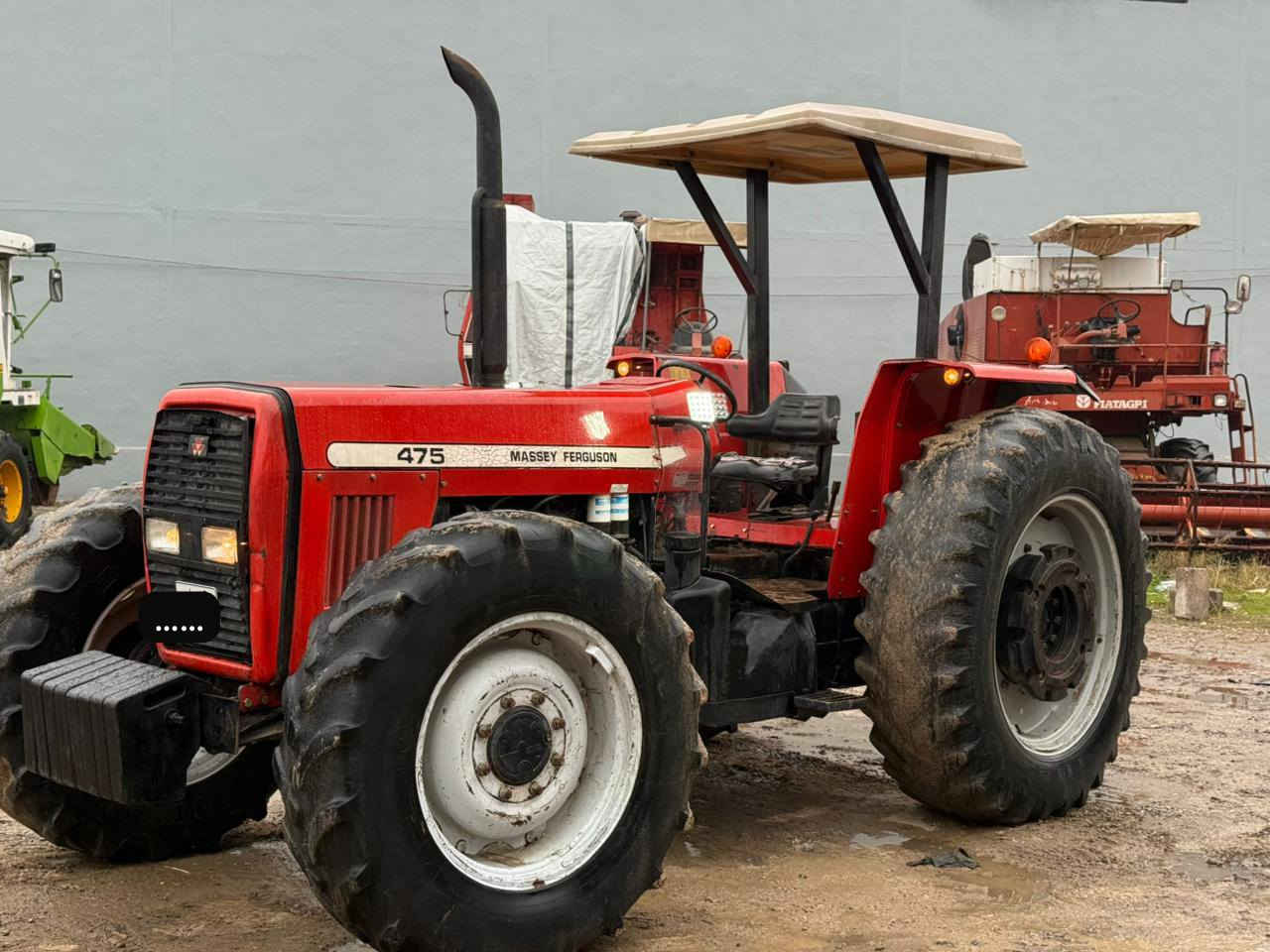 السلام عليكم للبيع تركتر MF 475 برازيلي حجم 130حصان  سوبر  دخول جديد غير مشتغل بالعراق  منفيس  . العنوان دهوك سميل الاتصال على***********/***********
