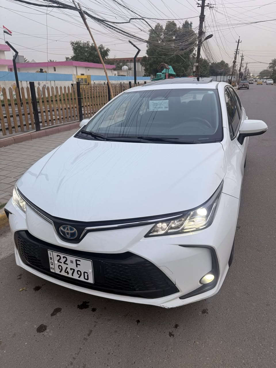 سلام عليكم كورلا 2024
ماشية 34 الف 

شكل الخليجي 

بيها بارد مأشر علي بين جاملغ ولباب 

رقم اربيل باسمي 

فول مواصفات معروفة مال كورلا 

146 سعر 

مكانها بغداد الكرخ حي الخضراء 

رقمي ***********
