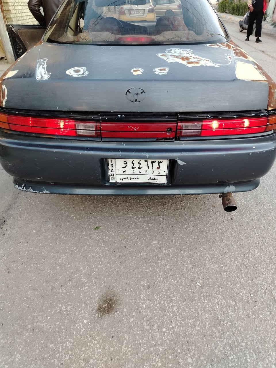 مارك نفخ موديل 93رقم بغداد كير جديد مكينه بيها خيط بيها ضربه بل جنطه ومصلحه وسياره كلها محكوكه جاهزه الصبغ سنويه 21صاقطه راعيها تريد وكاله تريدتحويل السعر 30بيها مجال بصيط المكان كربلاء حي العسكري الاتصال ***********
