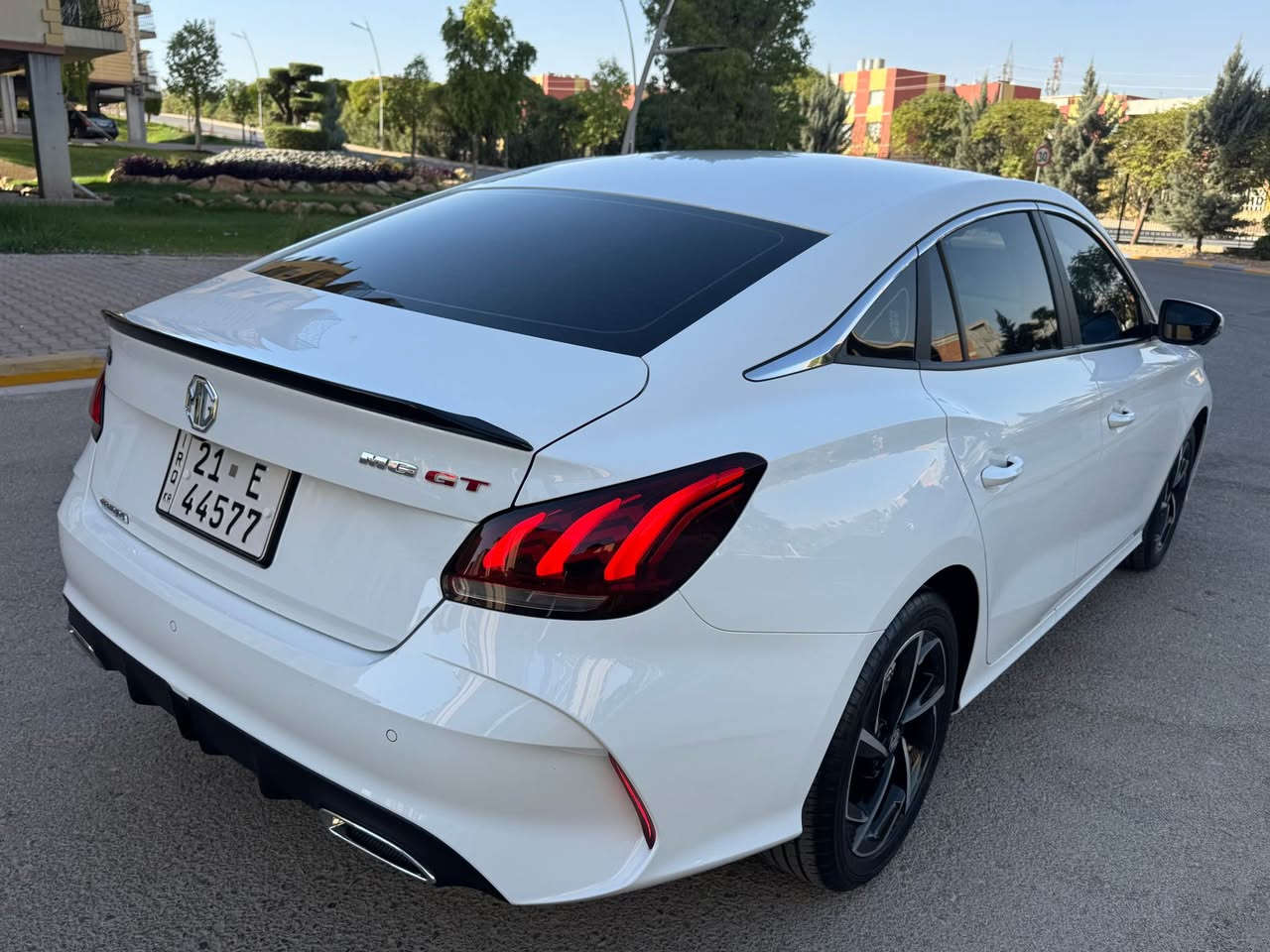 بەناوی خوای گەورە 
شتی لۆک و دانسقە mg gt 2024 luxury قەپات مواسەفات سفری شەریکە 6 ساڵ زەمان 
مەکینە 15 turbo
خۆم بە سفری رام کێشاوە 
مواسەفات 
فوول مواسەفات شاشە ئەلیکترۆنی گێڕ کوبرا ئاوێنە ئیشارەت و ئاوێنە ئەخەوێت برێک بەسمە ئۆتۆ هۆڵد ناو سوور گێڕی سەر سووکان تەبرید مەرکەزی خەتی جادە و ڕادار 4 کامێرا سڵاید سوکان ڤۆلیۆم کوشن کارەبا تەحدید سورعە لیدی ناوەوەی مارسیدسی بۆ دانراوە و پێش و دوای لیدە حاسەی دواوەی هەیە و کیتابی جام ڕەشی مرووری هەیە %80 سەنەوی و هەزە و بەڕادی تازەیە و با ناوی خۆمەوەیە  و کامل جوانکاریم بۆ کردووە و تەنانەت دەعامیەکانیشی ppf ئۆتۆمبيلەکە23 هەزار ڕۆشتووە 
شوێن سلێمانی 
*********** السليمانية, العراق
