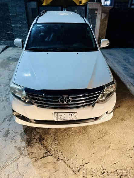 تيوتا فورجنر 2012 خليجي للبيع 
4 سلندر 2700 SR5 
تبريد 3 قطع 
7 راكب 
شاشة وكامره 
داش كام الي تصير امامية وخلفية 
سستم سماعات
مكينه وكير مكفولات حدادية
مري كهربائية وشفط اشاير بل مري 
علما ان السيارة تحت صيانة سيرفس الشركة:
 • تبديل البلكات
 • تنظيف الثلاجة
 • تبديل تايرات جديدة
 • تبديل جميع الزيوت:
 • دهن المحرك
 • دهن البريك
 • دهن الستيرن
 • دهن الأكسل
 • دهن الكير
تخم تاير جديد برجستون 25📍
*********** مكاني بغداد جملية 
السعر 195 وبيها مجال $
