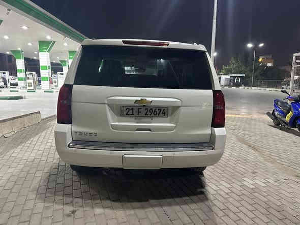 السلام عليكم ورحمة الله وبركاته شوفرليت تاهو موديل 2015 خليجي كفالة من الحادث السيارة خير من الله جديدجدآ فول مواصفات ما ناقصهة شي خوان كلشي اكو بالسوك وبالخير الجناي يعرف ايقيم 
السيارة معروضة السيارة بغداد

350 الف دولار 

***********
