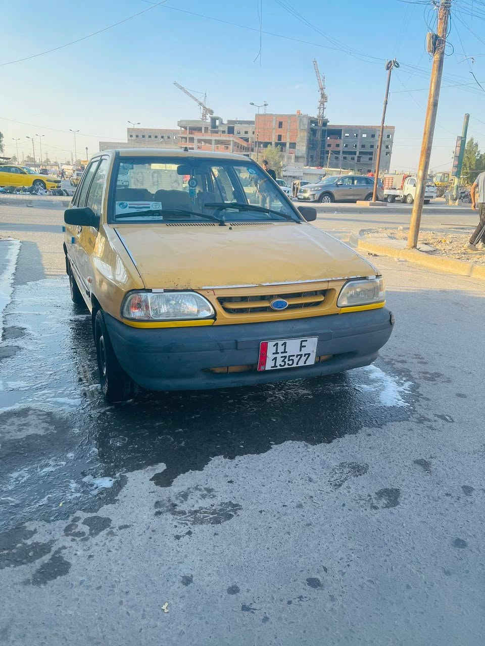 سلام عليكم شباب سايبه للبيع موديل 2011 تخم تاير باتري جديد مكينه وكير مكفولات سياره بسمي هزه داخله مصفره هيه وغرامات كلشي جاهز كهربايات كلها شغاله سعر 25 رقمي *********** مكاني كفاءات العبيدي
