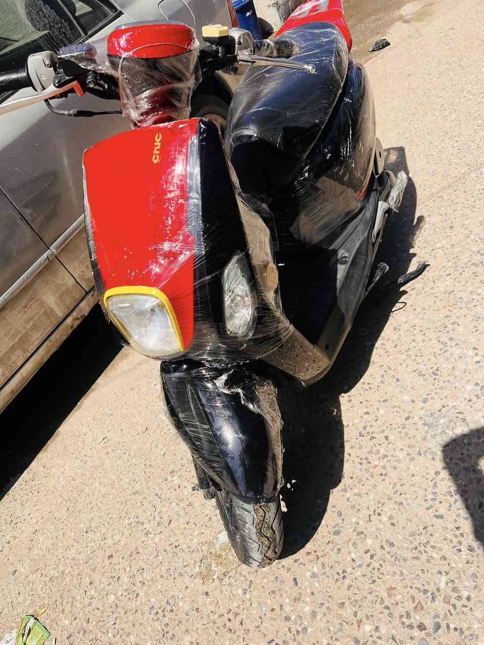 السلام عليكم دراجه بوليسي مديل 2026جديده ياباني zkH 
للتواصل *********** السعر 900وبيها مجال
