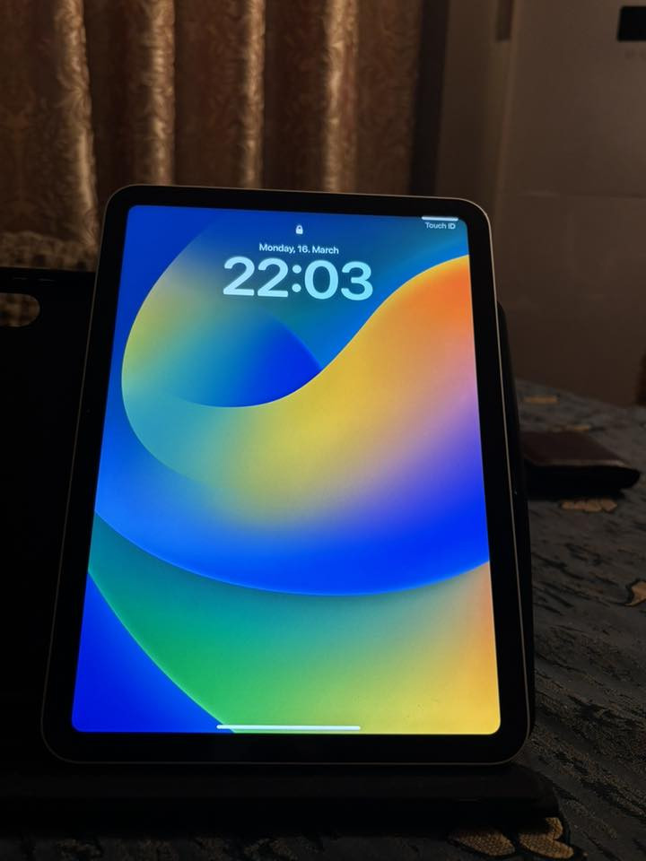 ايباد جيل العاشر للبيع
Ipad 10th Generation
نظيف حديث قليل الاستعمال
يجي وية كفر والشاحنة مالتة
ذاكرة 64 كيكا وبطارية ممتازة
السعر ٣٥٠ الف


**إذا كنت صاحب هذا الإعلان وتريد حذفه لأي سبب، رجاءا أرسل رسالة إلى الدعم الفني**