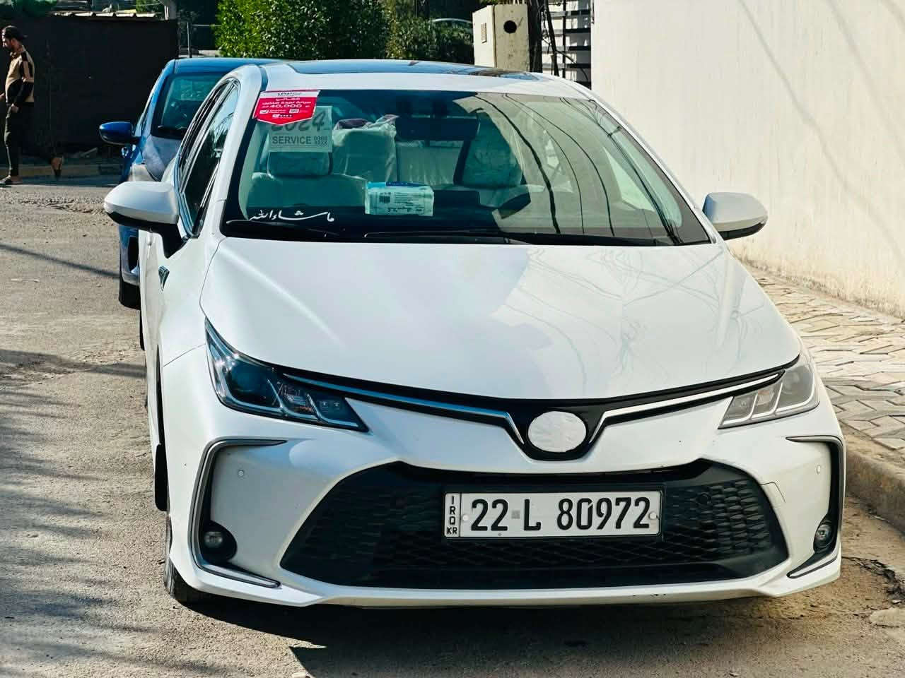 السلام عليكم
كورلا خليجي SAS
2024 رقم اربيل ب اسمي 
ماشية 60km
فول 
فتحة / بصمة / دخول ذكي 
شاشة كامرة 

السيارة مكفولة
 فقط يوجد مكانين بارد 

السعر (175$) بيها مجال بسيط 

بغداد / الدورة 
للتواصل مع الرقم مكلف بالنشر 

***********
