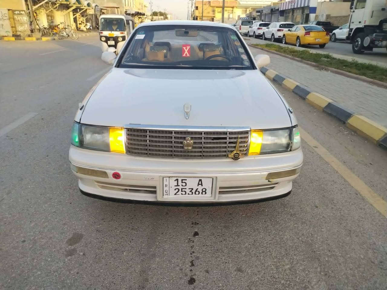 ألسلام عليكم بطه 94رقم انبار مشروع وطني تحويل ثاني يوم رقم انكليزلي سنويه ل 30السياره مكينه وكير وحداديه تخم تاير دواخل جديده كهربائيات كلهه شغال السياره جاهزه من كل شي صبغه جديده السعر 48وبيه مجال مكان السياره واسط قضاء الحي ***********
