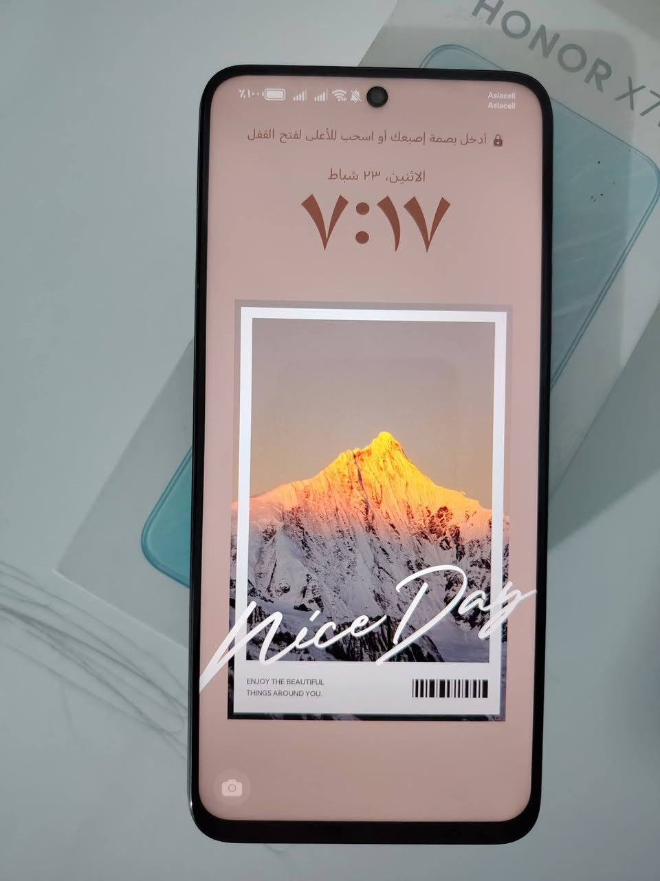 سلام عليكم جهاز هونر x7b ذاكره 256 جهاز نضافته 100/100 مكفول من الشخط جهاز يخبل بمعنى الكلمة للبيع فقط سعره ١٧٠ الف شراي يراسل او يتصل ***********
